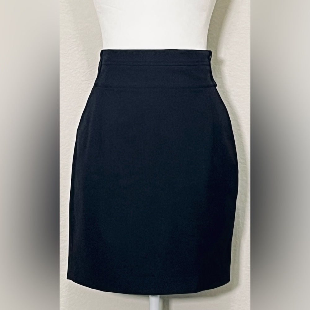 Gianni Bini Black Pencil Skirt with Pockets size 10